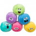 Be Eco míček Smajlík ø 10 cm, plyš se zvukem, různé barvy i výrazy