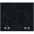 Hotpoint HAGS 62F/BK Černá Vestavěné 59 cm Plynový 4 zóna/zón