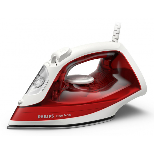 Napařovací žehlička Philips DST 2010/40 s nepřilnavou deskou Červená, bílá