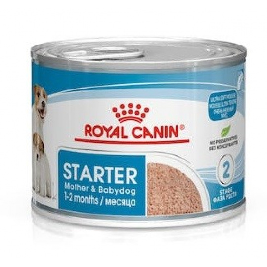 ROYAL CANIN Starter Mousse Mother & Babydog - konzerva 195g