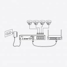 Reolink NVS16 16PoE rekordér