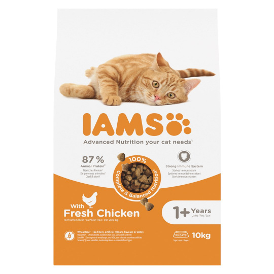 IAMS Advanced Nutrition Adult - suché krmivo pro kočky - 10 kg