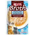 INABA Ciao Broth Chicken & Scallop - pamlsek pro kočky - 40g