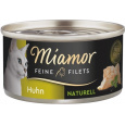 MIAMOR Feine Filets Naturell Chicken - mokré krmivo pro kočky - 80g