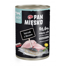 Mr. Meat Chicken s treskem - mokré krmivo pro kočky - 400 g