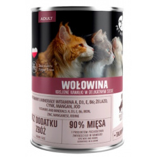 PET REPUBLIC Adult Beef - mokré krmivo pro kočky - 400g