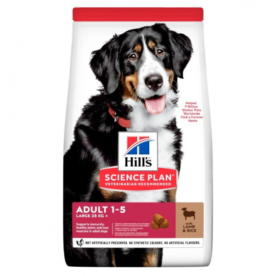 HILL'S SP Large Breed Adult Lamb and Rice suché krmivo pro psy - 14kg