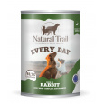 NATURAL TRAIL Every Day Rich in rabbit - vlhké krmivo pro psy - 800g