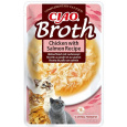 INABA Ciao Broth Chicken & Salmon - pamlsek pro kočky - 40g