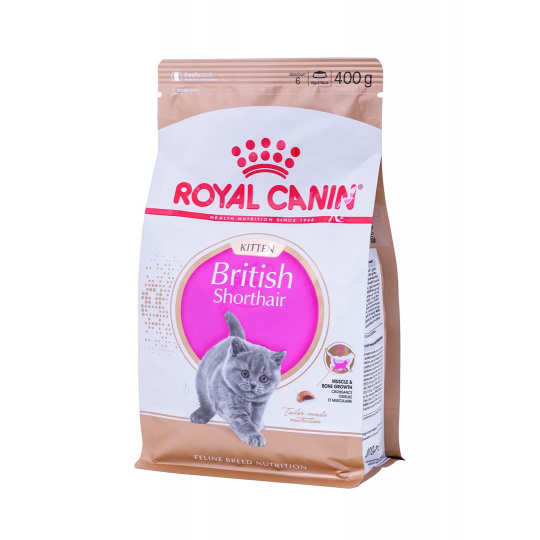 ROYAL CANIN British Shorthair Kitten - suché krmivo pro kočky - 400g