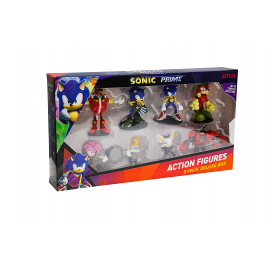 SONIC PRIME - FIGURKA AKCJI - ZESTAW 8 FIGUREK [DELUXE BOX]