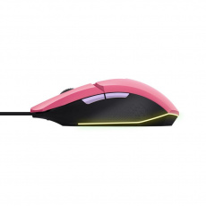 Trust Felox Gaming drátová myš GXT109P růžová