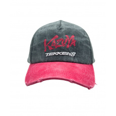 Baseballová čepice Good Loot Tekken 8 Vintage Baseball Hat - Kazuya Černá, Červená