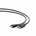 Gembird CC-DP-HDMI-10M adaptér k video kabelům HDMI Typ A (standardní) DisplayPort Černá