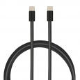 iBOX IKUTC USB-C kabel 60W 1m Černý