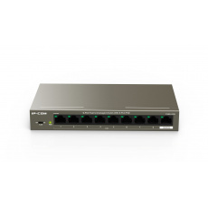 IP-COM Networks F1109P-8-102W síťový přepínač Nespravované Fast Ethernet (10/100) Podpora napájení po Ethernetu (PoE) Šedá