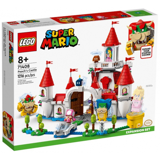 LEGO SUPER MARIO 71408 ROZŠIŘUJÍCÍ SADA - PEACHŮV HRAD