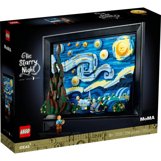 LEGO IDEAS 21333 HVĚZDNÁ NOC - VINCENT VAN GOGH