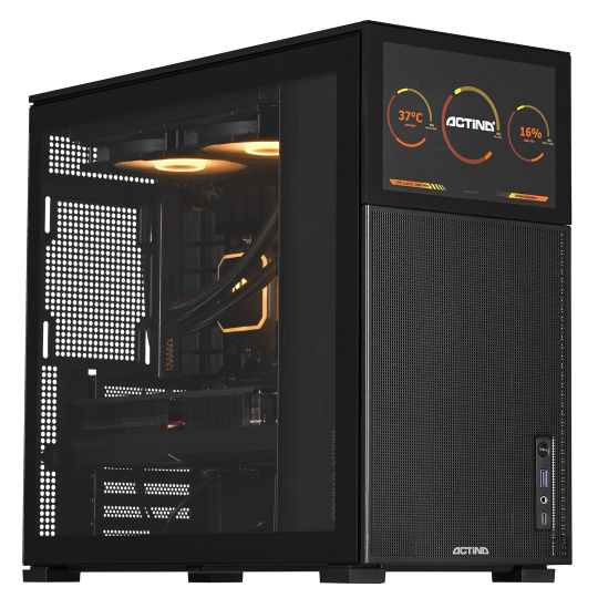 Actina 5901443401629 PC AMD Ryzen™ 7 7800X3D 32 GB DDR5-SDRAM 2 TB SSD AMD Radeon RX 7900 GRE Midi Tower Černá