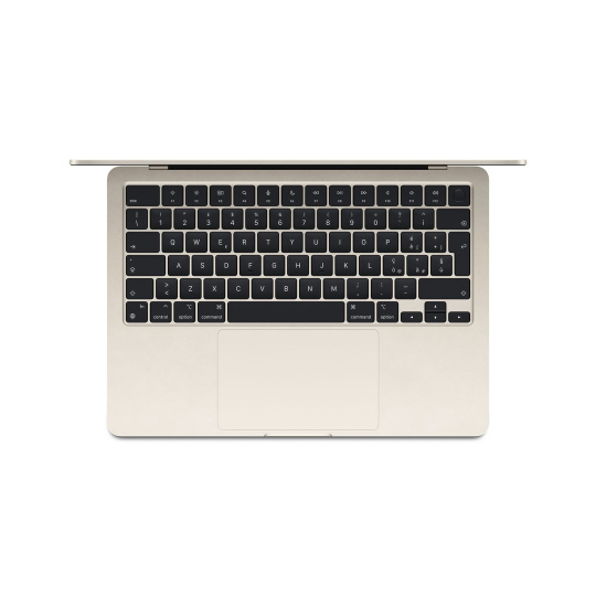 Apple MacBook Air Apple M M3 Laptop 34,5 cm (13.6") 16 GB 512 GB SSD Wi-Fi 6E (802.11ax) macOS Sonoma Béžová