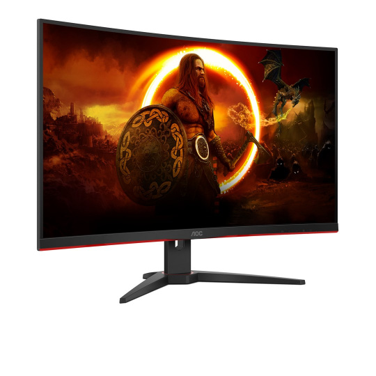 AOC G2 C32G2ZE/BK počítačový monitor 80 cm (31.5") 1920 x 1080 px Full HD LED Černá, Červená