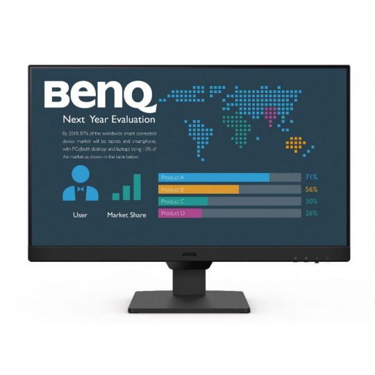 BenQ BL2490 počítačový monitor 60,5 cm (23.8") 1920 x 1080 px Full HD Černá