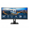 Philips B Line 346B1C/00 plochý počítačový monitor 86,4 cm (34") 3440 x 1440 px Quad HD LCD Černá