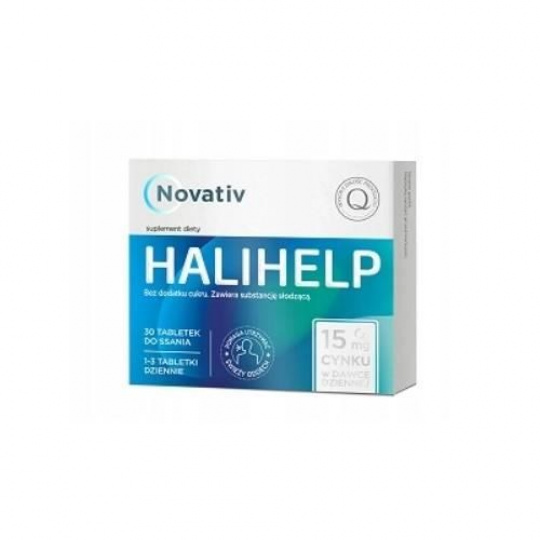 Novativ Halihelp 30 pastilek