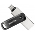 SanDisk iXpand USB paměť 64 GB USB Type-A / Lightning 3.2 Gen 2 (3.1 Gen 2) Černá, Stříbrná