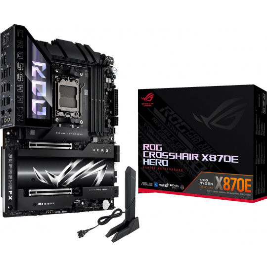 ASUS ROG CROSSHAIR X870E HERO AMD X870E Zásuvka AM5 ATX