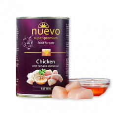 NUEVO cat Kitten Chicken bal. 6 x 400 g konzerva