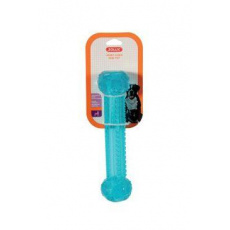 Hračka pes Kost TPR POP STICK 25cm tyrkys Zolux