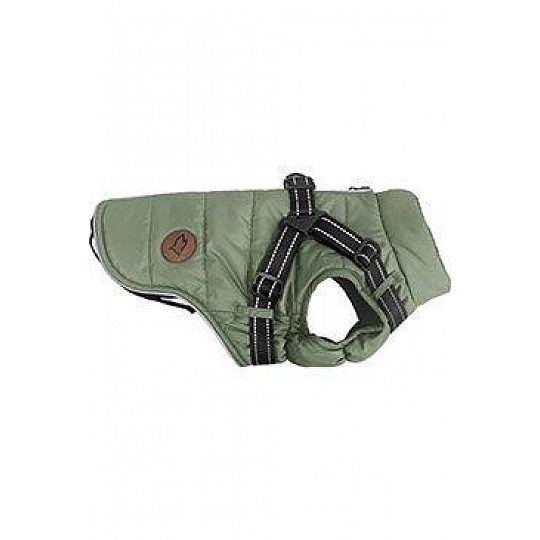 Obleček bunda pre psy ZIMNÁ S POSTR. khaki 20cm Zolux