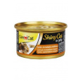 Gimpet kočka konz. ShinyCat tuňák+kreveta+maltoza 70g
