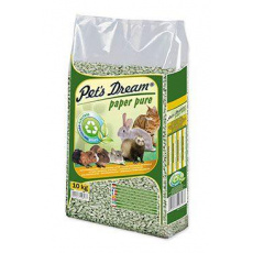 Pets dream - PAPER PUR papírová podestýlka 20 l (10 kg)