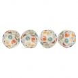 Míčky leopardí motiv 4cm  (4)