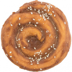 DentaFun Chewing Pie [50ks], žvýkací koláč z buvolí kůže, ø 9 cm/70 g