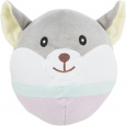JUNIOR Bear, plyšová medvědí hlava pro štěňata, 20 cm