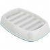 Miska k pomalému krmení, design mříž, 0,25l/21 ×14 cm, plast/TPR, šedá