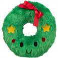 Xmas Wreath - wieniec świąteczny, pluszowa zabawka dla psów, 22 cm