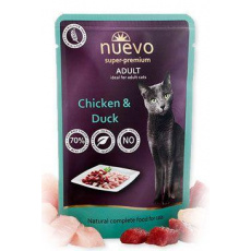 Nuevo kočka kapsa Adult Kuře a Kachna 85g