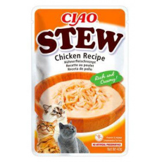 Inaba CIAO Stew Cat Kapsička Kura 1 ks 40 g