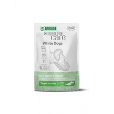 Natures P Superior care white dog adult all breeds tuniak & morský vlk kapsička 24 x 70 g
