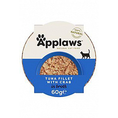 Applaws Cat miska Adult Broth tuniak s krabom 60g