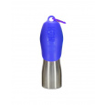 Fľaša na vodu nerezová pre psa, modrá KONG H2O (740ml/25oz) Stainless Steel Bottle Blue