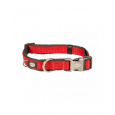 Obojok DUVO+ EXPLOR NORTH nylon červený 20-35cm/15mm