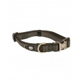 Obojok DUVO+ EXPLOR NORTH nylon čierny 20-35cm/15mm