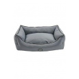 Pelech Sofa Bed Ocelově šedá/černá 60x70cm BUSTER
