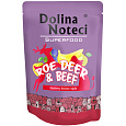 DOLINA NOTECI SUPERFOODS srnec a hovězí kapsička pro psy 300 g