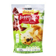 Friskies pochoutka pes Snack Beggin Strips Bacon 120g